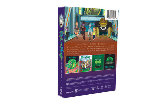 Китай Изготовленная на заказ коробка DVD устанавливает фильм Америки полная серия Рик и сезон 1-4 Morty поставщик