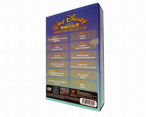 Китай Изготовленная на заказ коробка DVD устанавливает фильм Америки собрание 12DVD анимации Дисней полной серии поставщик