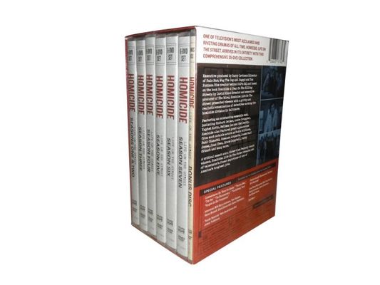 Китай Изготовленная на заказ коробка DVD устанавливает фильм Америки убийство полной серии: Жизнь на улице полная серия 35DVD поставщик