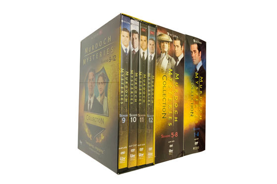 Китай Изготовленная на заказ коробка DVD устанавливает фильм Америки тайны Murdoch полной серии приправляют 1-12 поставщик