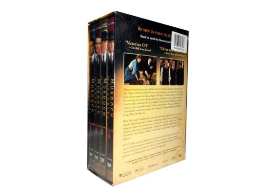 Китай Изготовленная на заказ коробка DVD устанавливает фильм Америки тайны Murdoch полной серии приправляют 1-4 16DVD поставщик