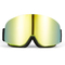 Ски Google PC Mirror Lens Двойные изогнутые снежные очки полный кадр лыжные очки лыжное оборудование лыжные очки наружные двойные анти-фо поставщик