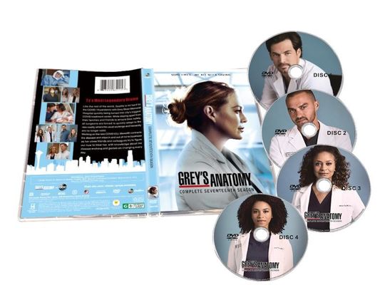 Изготовленная на заказ коробка DVD устанавливает фильм Америки сезон 17 анатомии серого цвета полной серии поставщик