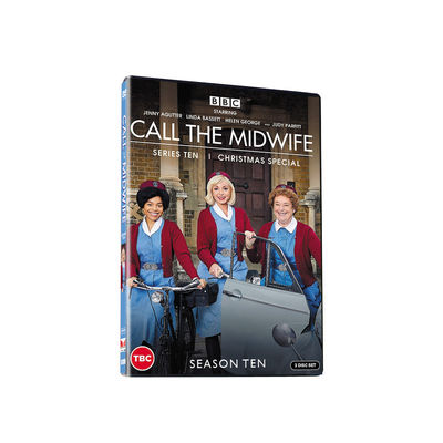 Изготовленная на заказ коробка DVD устанавливает фильм Америки полные серии вызывают сезон 10 повитухи поставщик