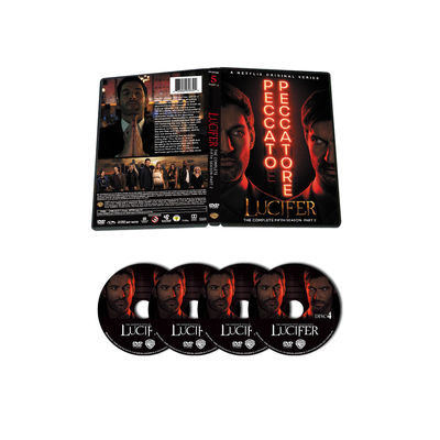 Изготовленная на заказ коробка DVD устанавливает фильм Америки сезон 5 Lucifer полной серии 5 4Disc поставщик