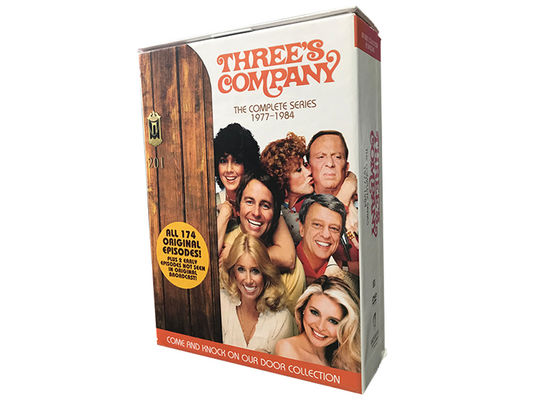 Изготовленная на заказ коробка DVD устанавливает фильм Америки Полн SeriesTHREE S КОМПАНИЯ поставщик