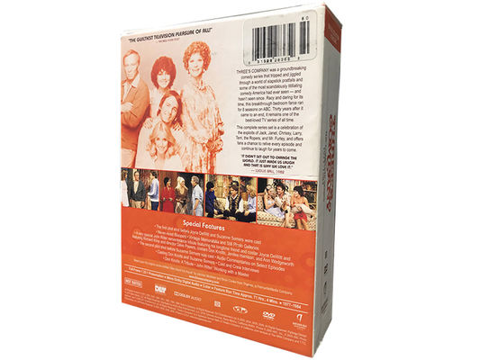 Изготовленная на заказ коробка DVD устанавливает фильм Америки Полн SeriesTHREE S КОМПАНИЯ поставщик