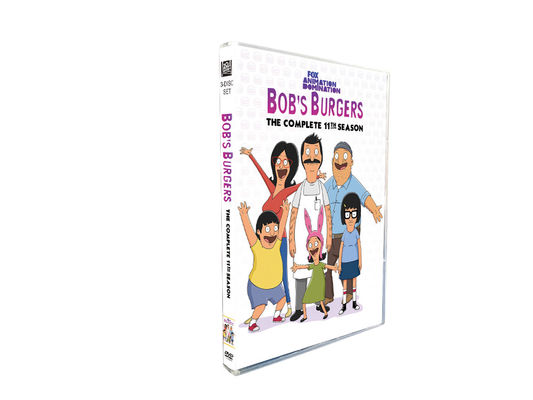 Изготовленная на заказ коробка DVD устанавливает фильм Америки бургеры Bob полной серии приправляют 11 поставщик