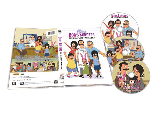 Изготовленная на заказ коробка DVD устанавливает фильм Америки бургеры Bob полной серии приправляют 11 поставщик