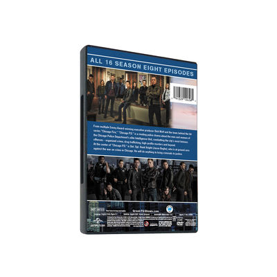 Изготовленная на заказ коробка DVD устанавливает фильм Америки полная серия Чикаго P.D. Сезон 8 поставщик