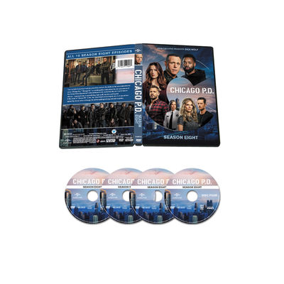 Изготовленная на заказ коробка DVD устанавливает фильм Америки полная серия Чикаго P.D. Сезон 8 поставщик