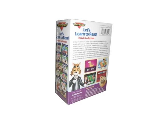 Изготовленная на заказ коробка DVD устанавливает фильм Америки полная серия позволила нам выучить прочитать 10DVD поставщик