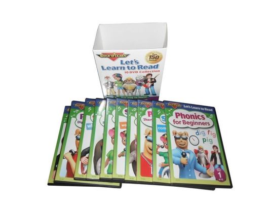 Изготовленная на заказ коробка DVD устанавливает фильм Америки полная серия позволила нам выучить прочитать 10DVD поставщик