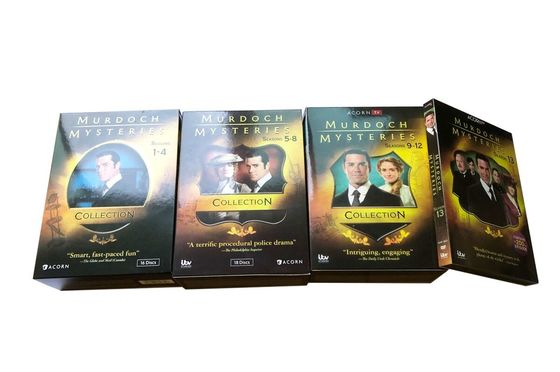 Изготовленная на заказ коробка DVD устанавливает фильм Америки тайны s1-13 Murdoch полной серии поставщик