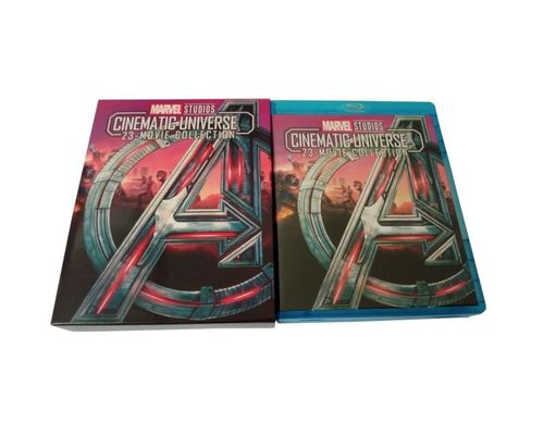 Изготовленная на заказ коробка DVD устанавливает фильм Америки собрание фильма вселенной 23 полной серии кинематографическое поставщик