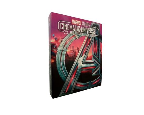 Изготовленная на заказ коробка DVD устанавливает фильм Америки собрание фильма вселенной 23 полной серии кинематографическое поставщик