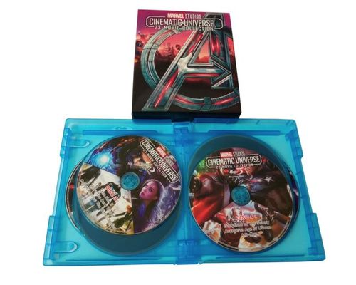 Изготовленная на заказ коробка DVD устанавливает фильм Америки собрание фильма вселенной 23 полной серии кинематографическое поставщик