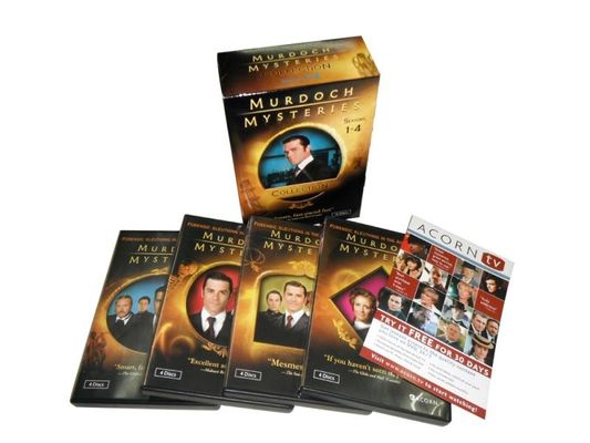 Изготовленная на заказ коробка DVD устанавливает фильм Америки тайны Murdoch полной серии приправляют 1-4 16DVD поставщик