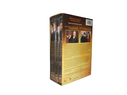Изготовленная на заказ коробка DVD устанавливает фильм Америки тайны Murdoch полной серии приправляют 5-8 поставщик