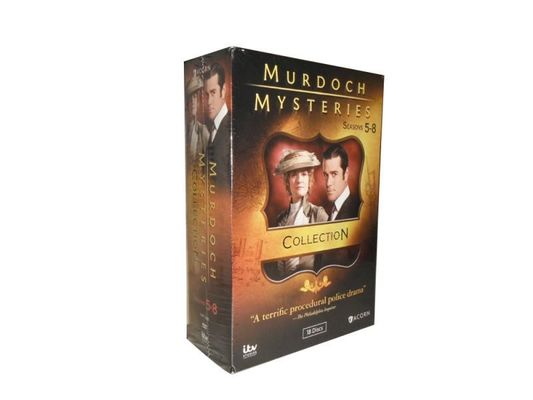 Изготовленная на заказ коробка DVD устанавливает фильм Америки тайны Murdoch полной серии приправляют 5-8 поставщик