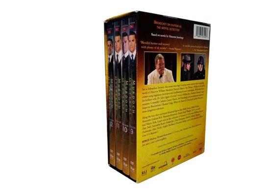 Изготовленная на заказ коробка DVD устанавливает фильм Америки тайны Murdoch полной серии приправляют 9-12 поставщик