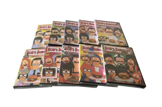 Изготовленная на заказ коробка DVD устанавливает фильм Америки бургеры Bob полной серии приправляют 1-10 поставщик