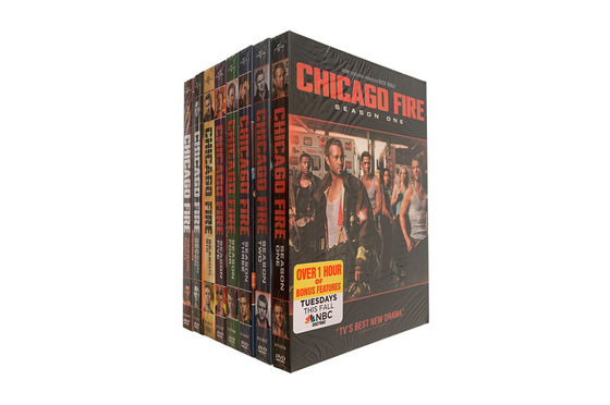 Изготовленная на заказ коробка DVD устанавливает фильм Америки сезон 1-8 огня Чикаго полной серии поставщик
