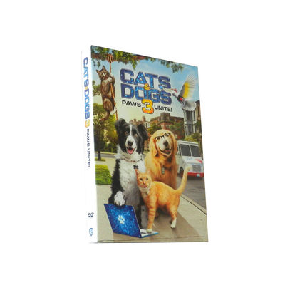 Изготовленная на заказ коробка DVD устанавливает фильм Америки коты полной серии &amp; собаки 3 лапки соединяют! поставщик