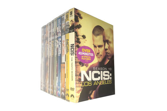 Изготовленная на заказ коробка DVD устанавливает фильм Америки сезон 1-10 полной серии NCIS Лос-Анджелеса поставщик