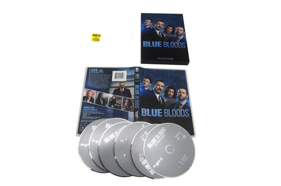 Изготовленная на заказ коробка DVD устанавливает фильм Америки крови полной серии голубые приправляют 8 поставщик