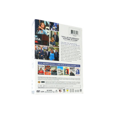 Изготовленная на заказ коробка DVD устанавливает фильм Америки сезон 1-7 Veep полной серии поставщик