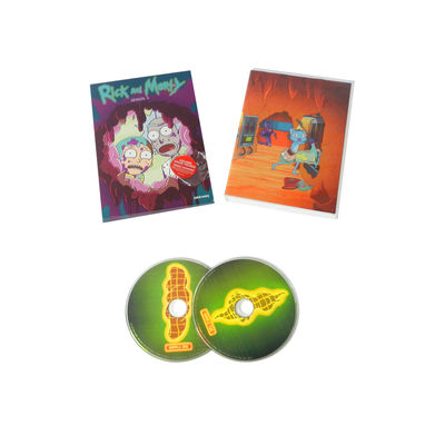 Изготовленная на заказ коробка DVD устанавливает фильм Америки полная серия Рик и сезон 4 Morty поставщик
