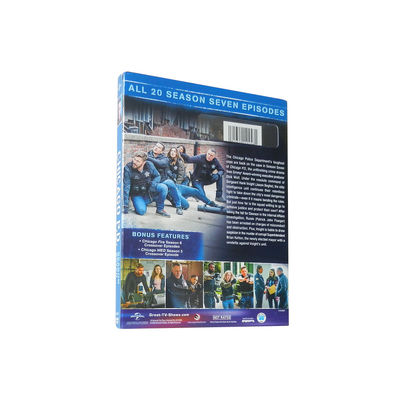 Изготовленная на заказ коробка DVD устанавливает фильм Америки полная серия Чикаго P.D. Сезон 7 поставщик