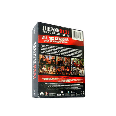 Изготовленная на заказ коробка DVD устанавливает фильм Америки сезон 1-6 RENO 911 полной серии поставщик