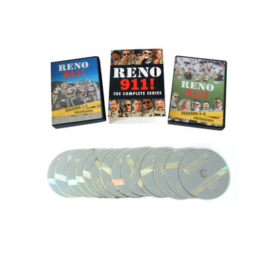 Изготовленная на заказ коробка DVD устанавливает фильм Америки сезон 1-6 RENO 911 полной серии поставщик