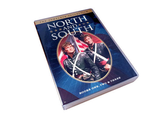 Изготовленная на заказ коробка DVD устанавливает фильм Америки север и юг 1-3 полной серии поставщик
