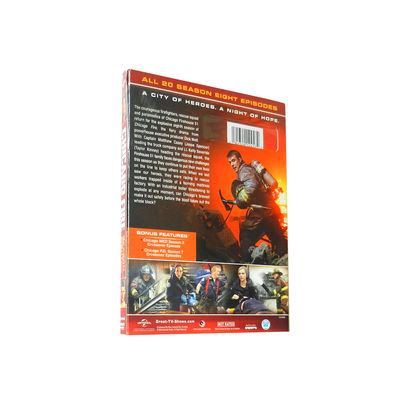 Изготовленная на заказ коробка DVD устанавливает фильм Америки сезон 8 огня Чикаго полной серии поставщик