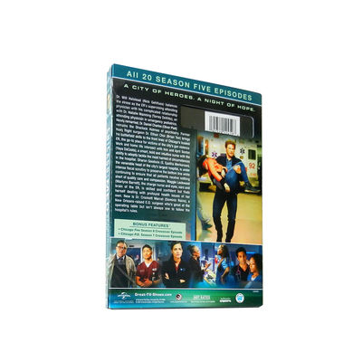 Изготовленная на заказ коробка DVD устанавливает фильм Америки сезон 5 Med Чикаго полной серии поставщик