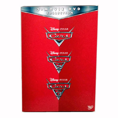 Изготовленная на заказ коробка DVD устанавливает фильм Америки автомобили 1-3 полной серии 3 диск собрания 3 фильма DVD поставщик