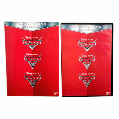 Изготовленная на заказ коробка DVD устанавливает фильм Америки автомобили 1-3 полной серии 3 диск собрания 3 фильма DVD поставщик