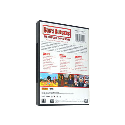 Изготовленная на заказ коробка DVD устанавливает фильм Америки бургеры Bob полной серии приправляют 10 поставщик