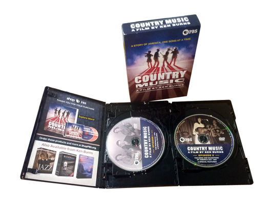 Изготовленная на заказ коробка DVD устанавливает фильм Америки музыка кантри полной серии поставщик