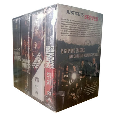 Изготовленная на заказ коробка DVD устанавливает фильм Америки преступник полной серии помнит диск Boxset полной серии 85 новое поставщик