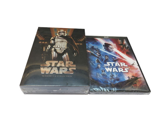 Изготовленная на заказ коробка DVD устанавливает фильм Америки Звездные войны 1-9 полной серии поставщик