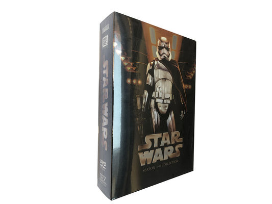 Изготовленная на заказ коробка DVD устанавливает фильм Америки Звездные войны 1-9 полной серии поставщик