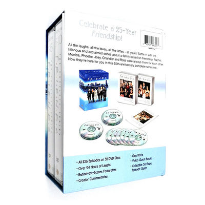 Изготовленная на заказ коробка DVD устанавливает фильм Америки друзья полной серии приправляют 1-10 поставщик