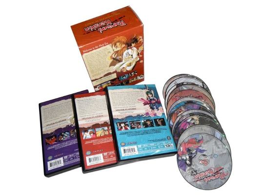 Изготовленная на заказ коробка DVD устанавливает фильм Америки полная серия Rurouni Kenshin поставщик