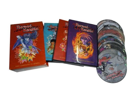 Изготовленная на заказ коробка DVD устанавливает фильм Америки полная серия Rurouni Kenshin поставщик