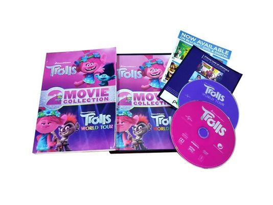 Изготовленная на заказ коробка DVD устанавливает фильм Америки тролли 1-2 полной серии поставщик