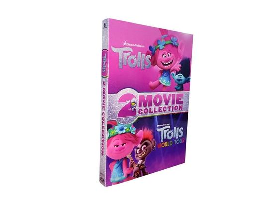 Изготовленная на заказ коробка DVD устанавливает фильм Америки тролли 1-2 полной серии поставщик